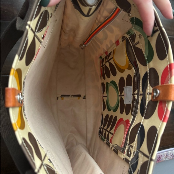 Orla Kiely Coated Canvas Large Tote Bag - Picture 4 of 5